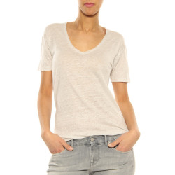 T-Shirt Majestic Filatures light grey
